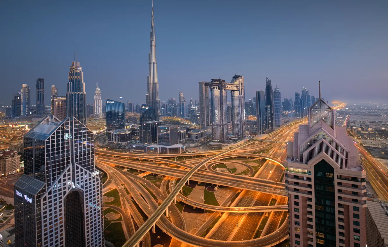 Photo wallpaper dubai, architecture, Burj Khalifa