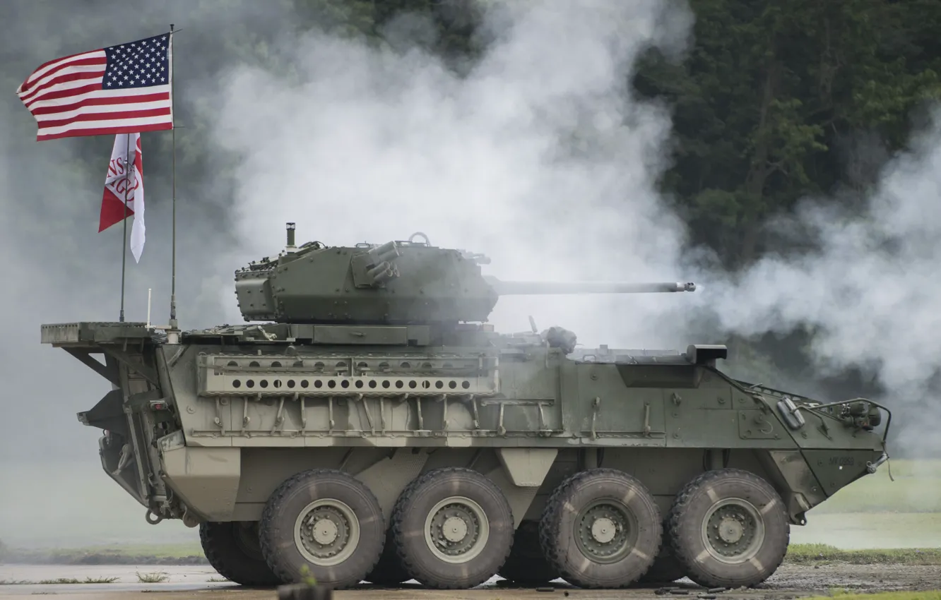 Photo wallpaper weapon, flag, armored, military vehicle, armored vehicle, armed forces, 124, military power
