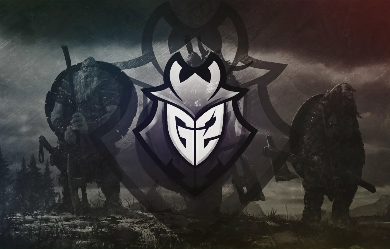 Photo wallpaper logo, Counter-Strike, League of Legends, the Vikings, csgo, Global Offensive, eSports, Heroes of the Storm