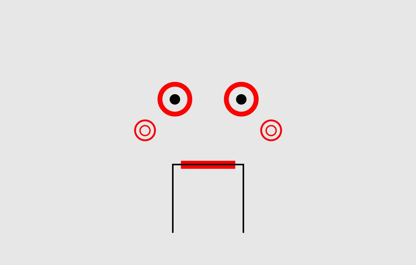 Photo wallpaper line, circles, minimalism, point, saw, circles, lines, Saw