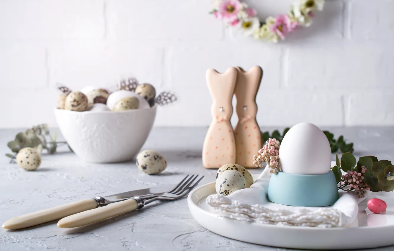 Photo wallpaper holiday, Easter, composition, serving, Irinka Vasilinka