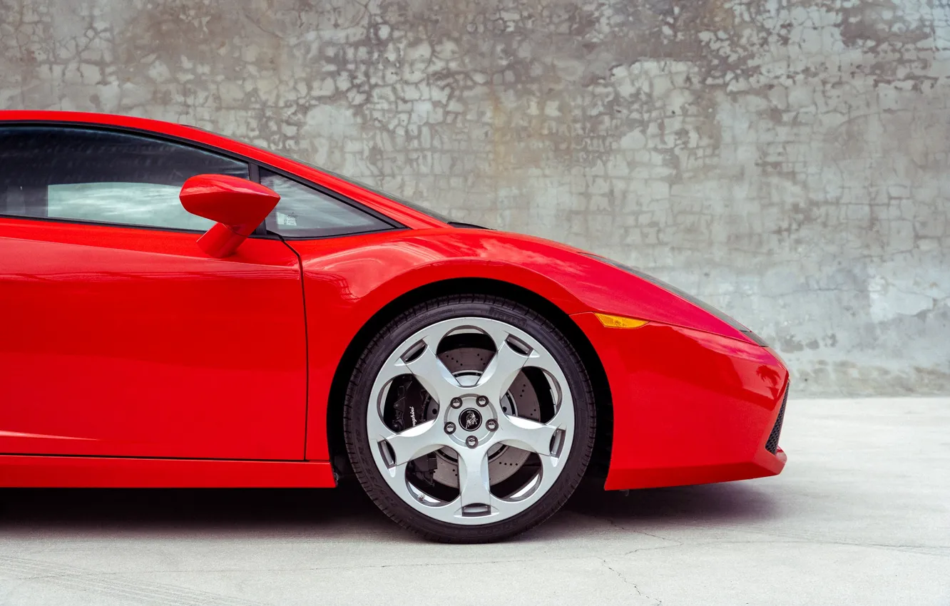 Photo wallpaper Lamborghini, red, Gallardo, supercar, Lamborghini Gallardo