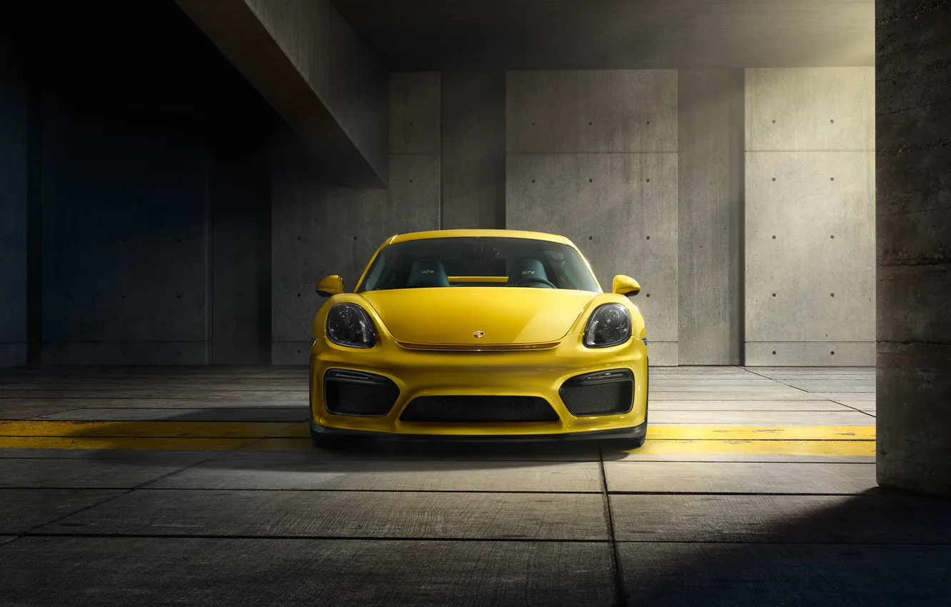 Photo wallpaper Porsche, Cayman, Porsche, GT4, 2015, 981C, Caiman