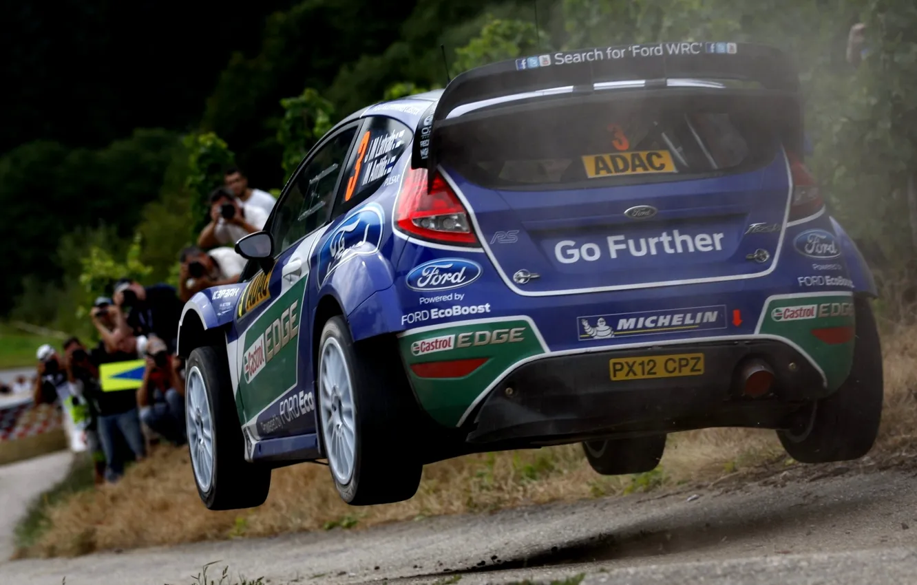 Photo wallpaper machine, jump, speed, Ford, Desktop, car, Ford, jump