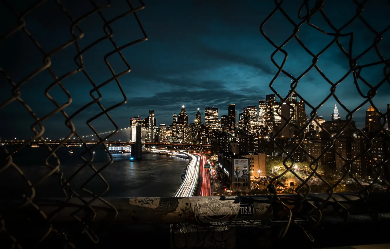 Photo wallpaper United States, New York, Knickerbocker Village