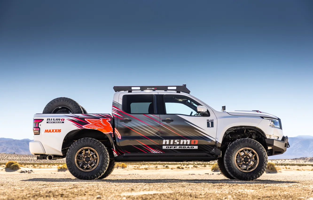 Wallpaper Nissan, Side, Nismo, Desert, Nissan Frontier for mobile and ...