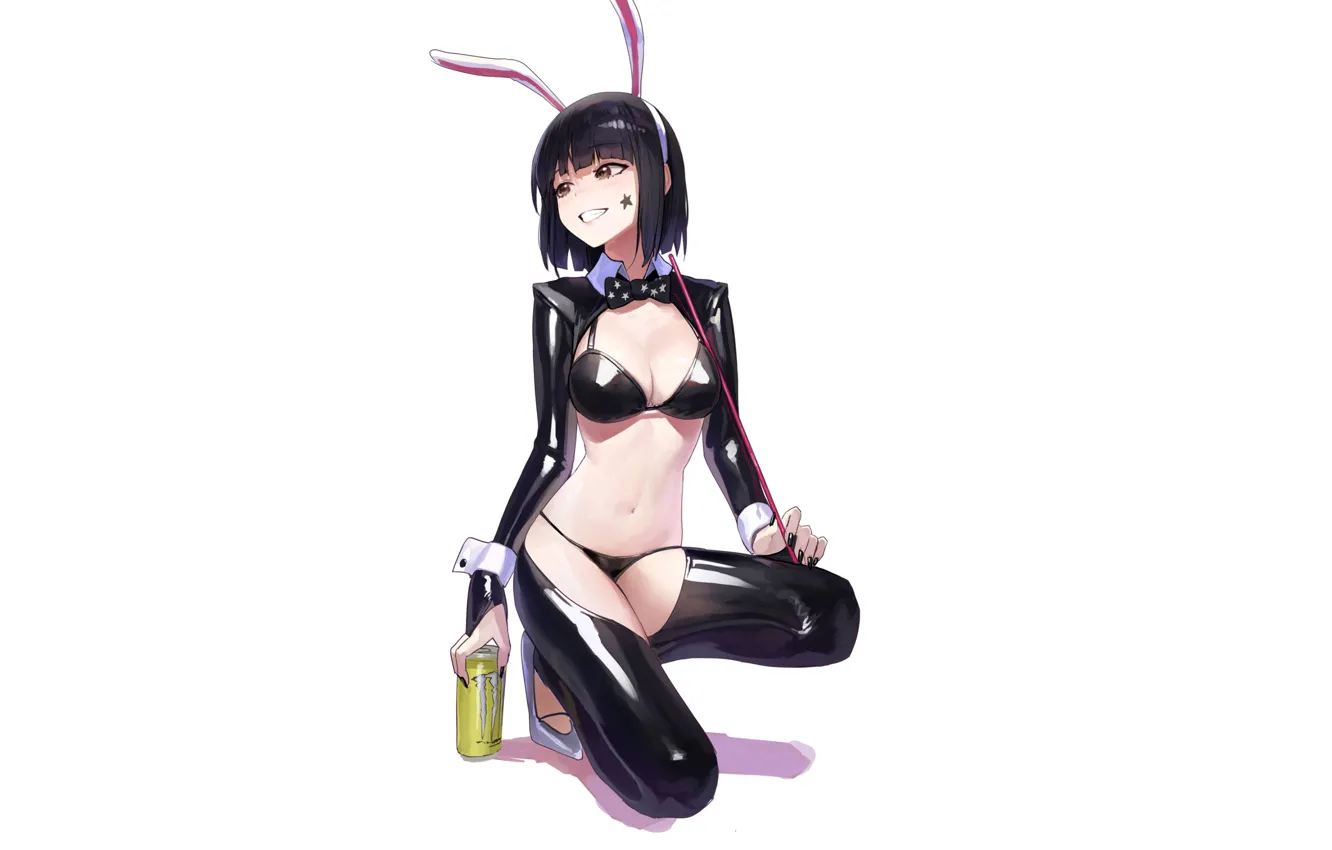 Photo wallpaper girl, hot, sexy, anime, pretty, babe, bunny, cute