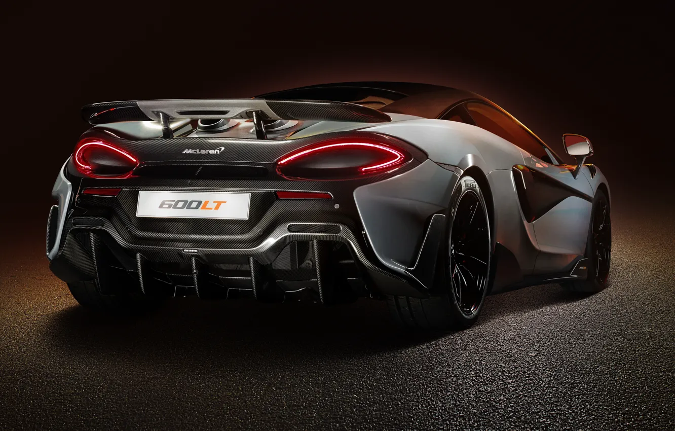 Photo wallpaper McLaren, supercar, rear view, 2019, 600LT