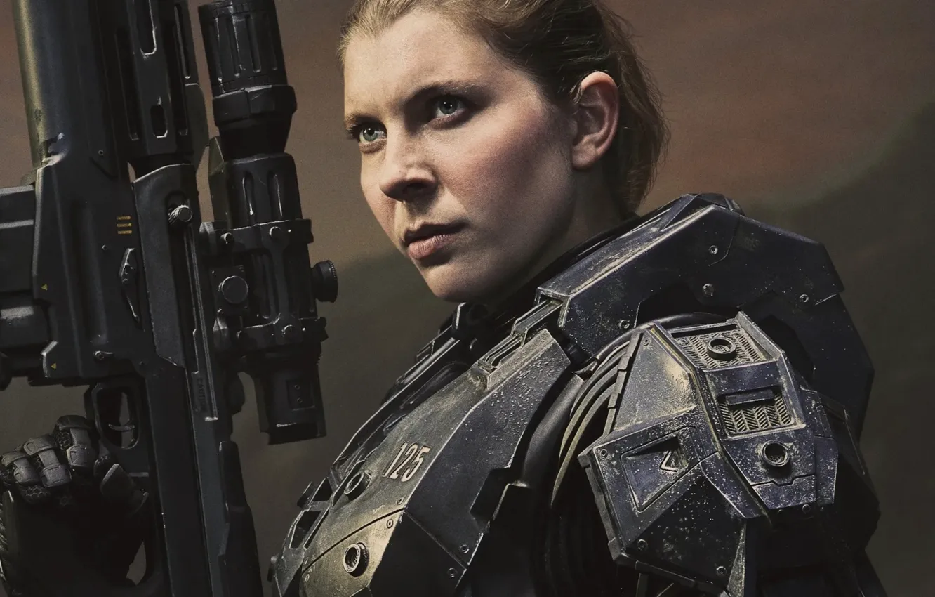 Photo wallpaper Halo, games, Titanium Armour, Kai-125, KateKennedy