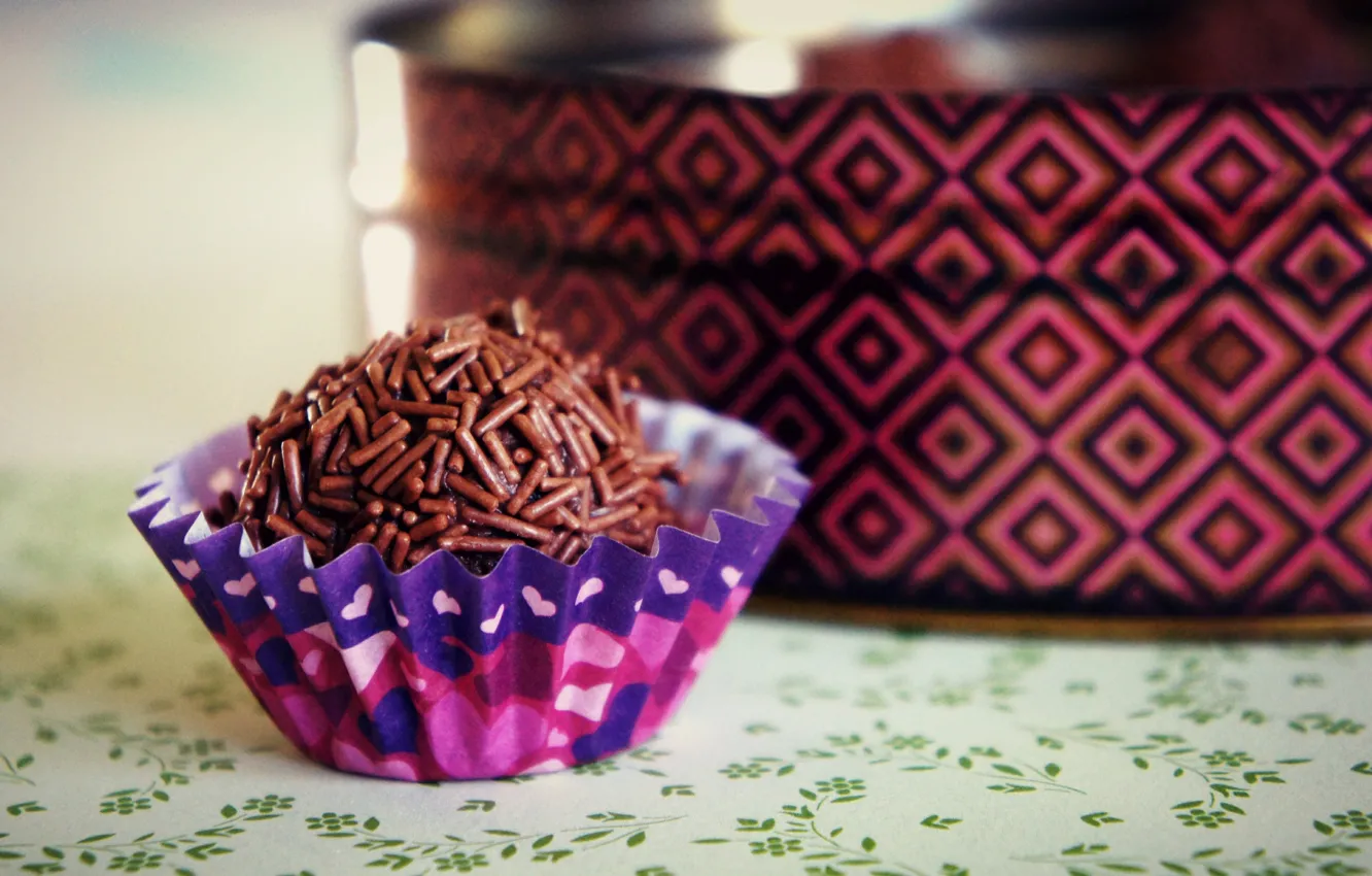 Photo wallpaper Chocolate, Candy, Truffles