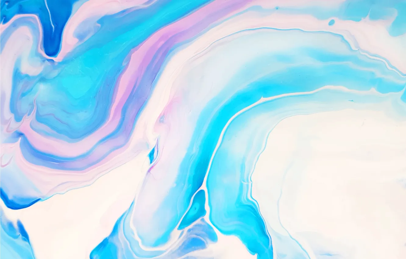 Photo wallpaper white, line, abstraction, strip, blue, paint, color, divorce