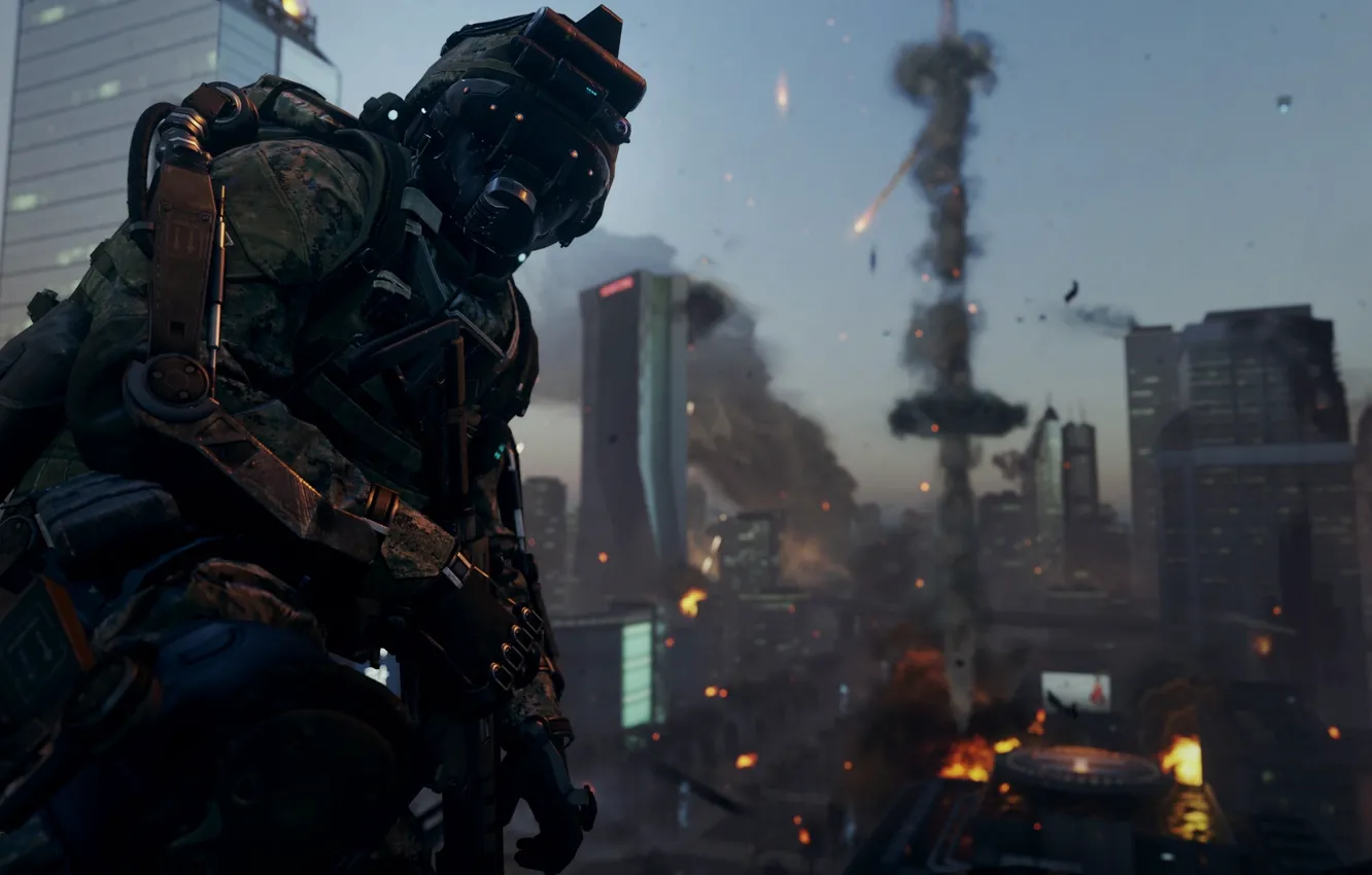 Photo wallpaper Call of Duty, Activision, Advanced Warfare