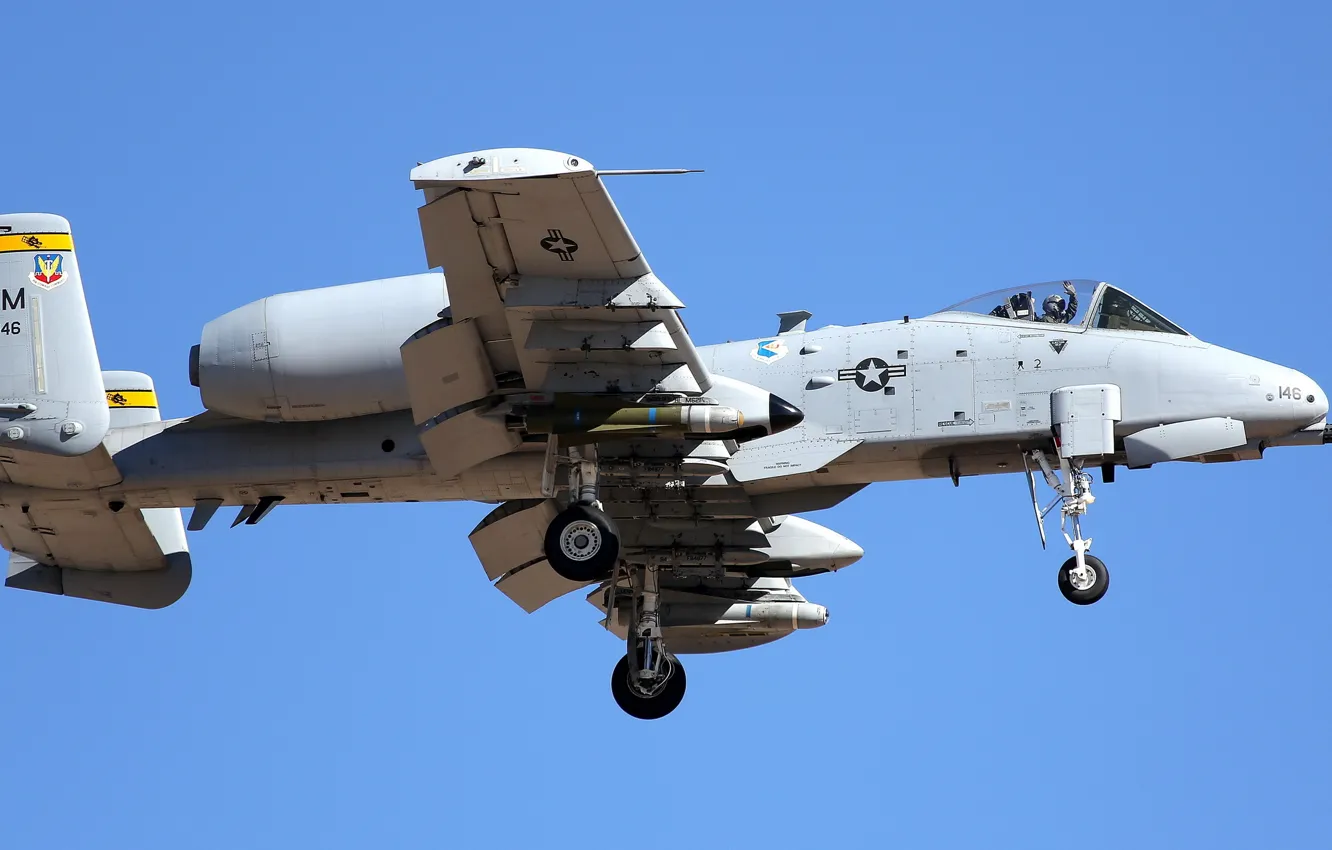 Photo wallpaper aviation, the plane, A-10C Thunderbolt II
