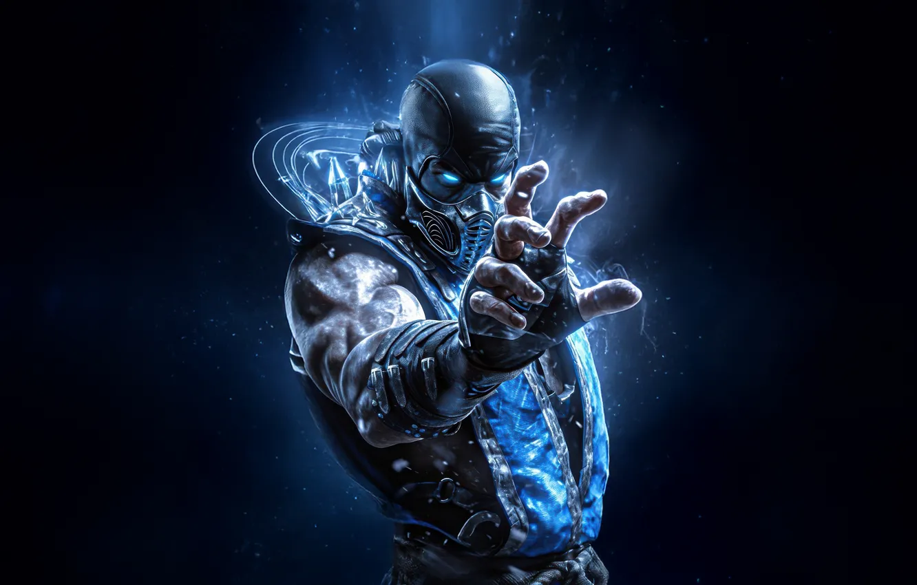 Photo wallpaper Sub-Zero, warrior, icebound