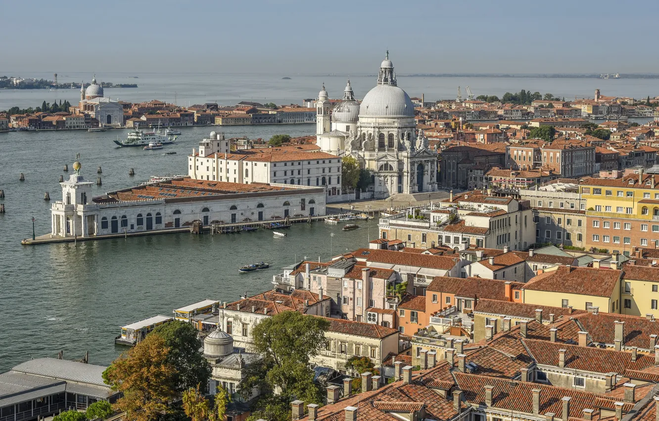 Photo wallpaper landscape, the city, Italy, Venice