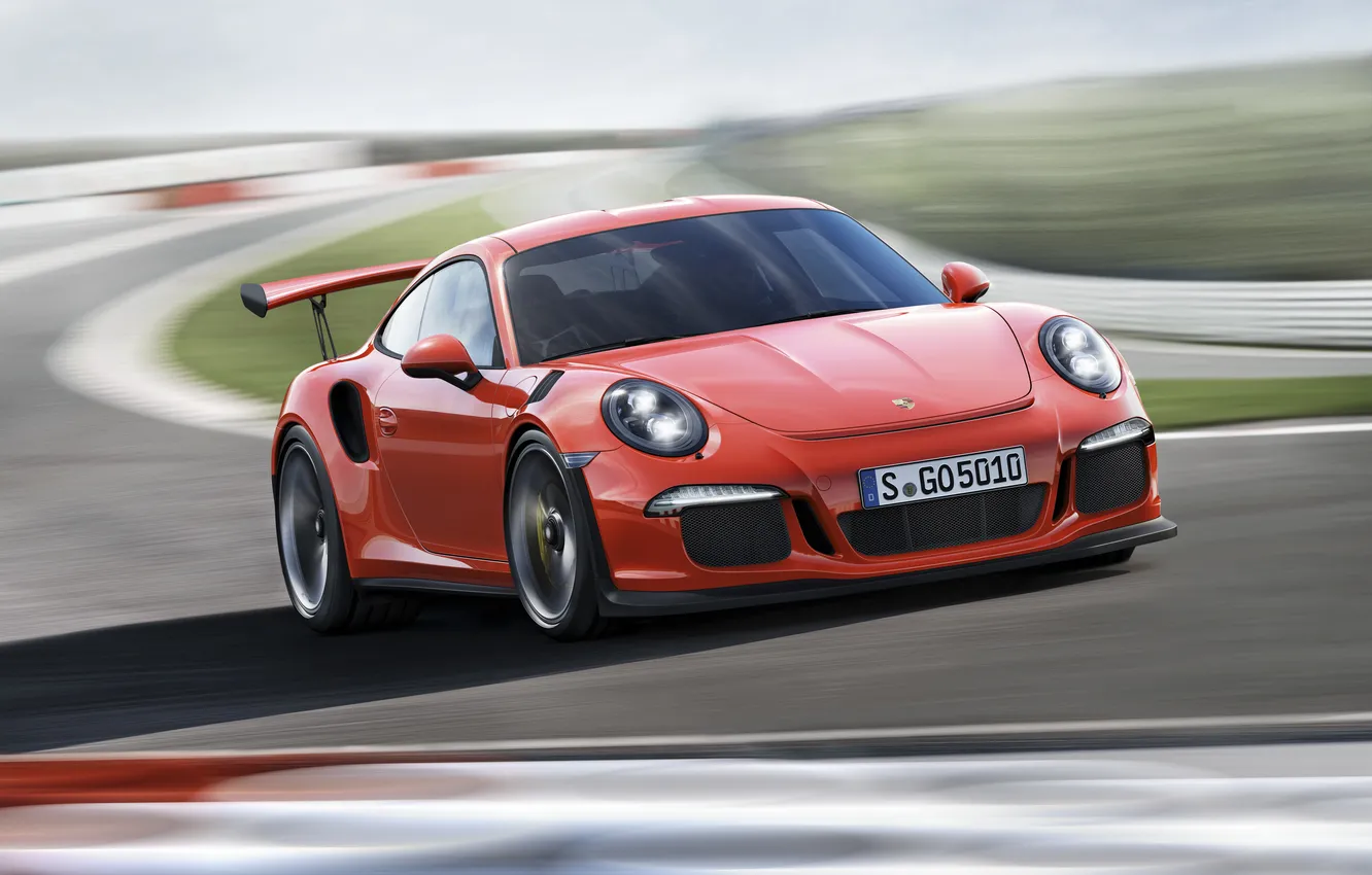 Photo wallpaper 911, Porsche, Porsche, GT3, 991, 2015