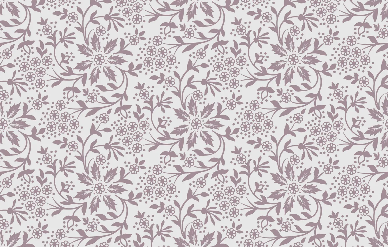 Photo wallpaper flowers, background, beige