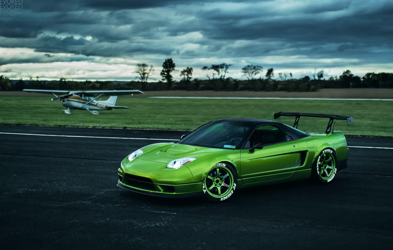 Photo wallpaper car, the plane, tuning, rechange, honda nsx