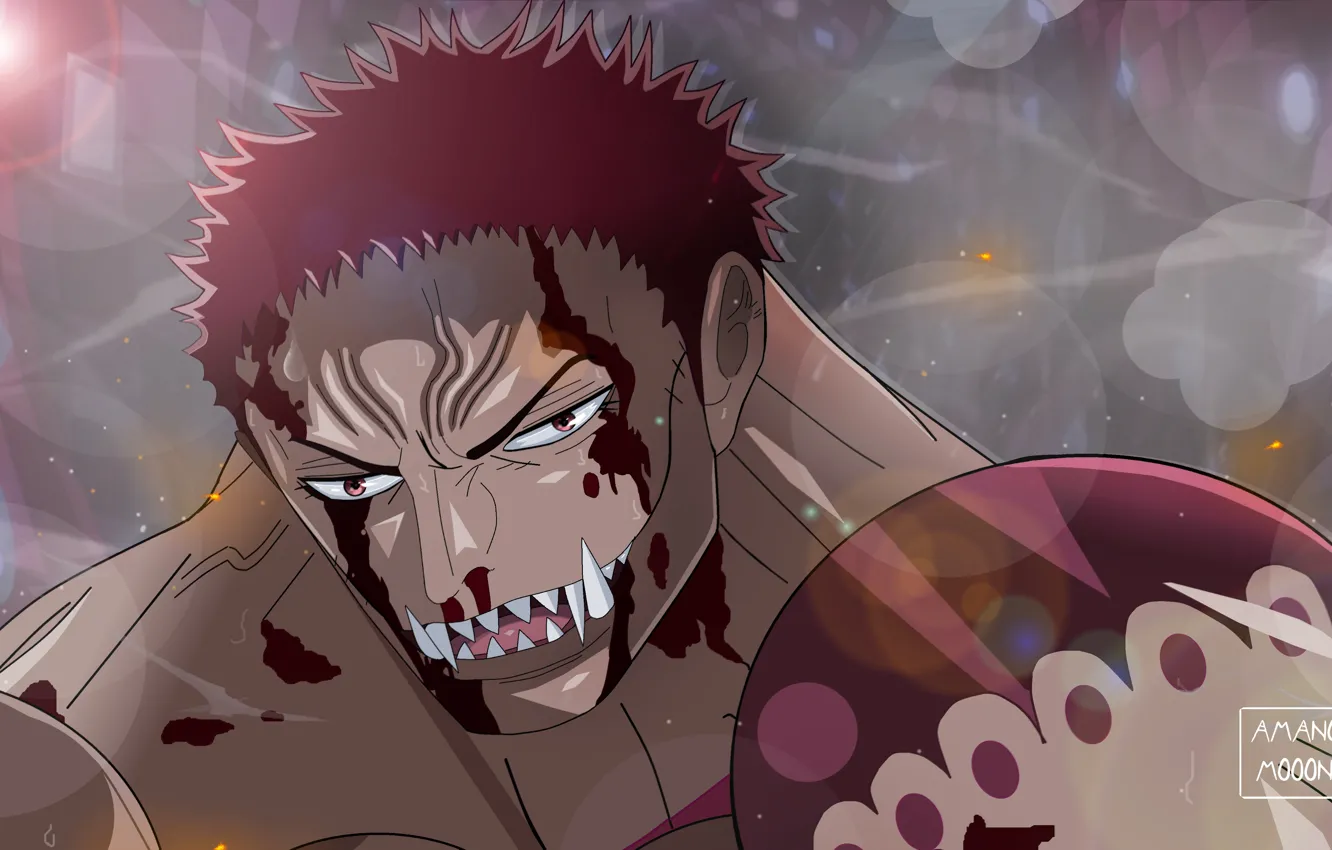 Photo wallpaper blood, One Piece, pirate, fang, powerful, strong, akuma from mi, kaizouku