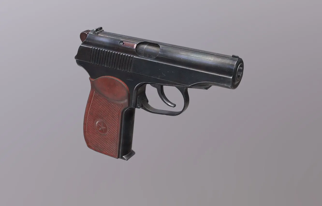 Photo wallpaper USSR, 1951, self-loading pistol, the Makarov pistol
