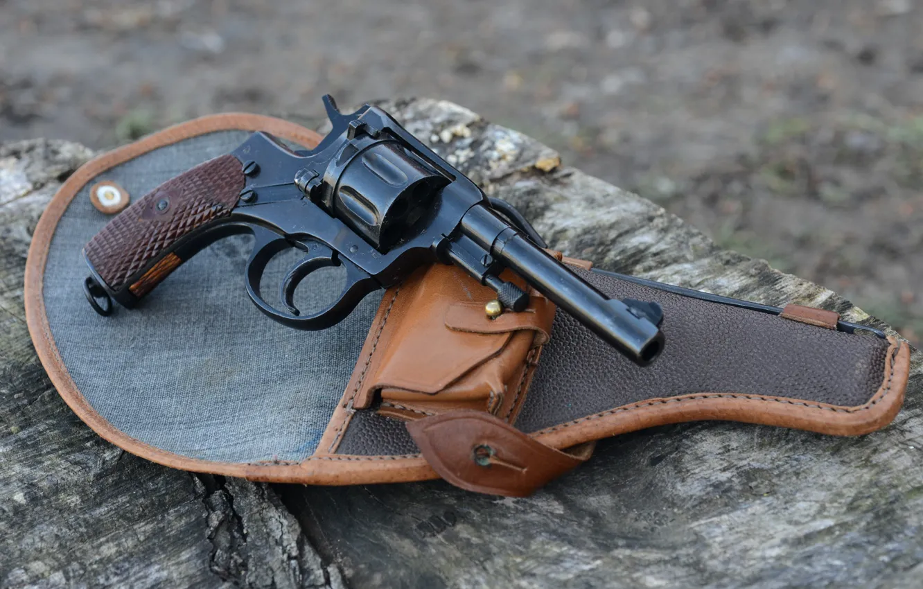 Photo wallpaper holster, Revolver, The Russian Empire, system of a Revolver