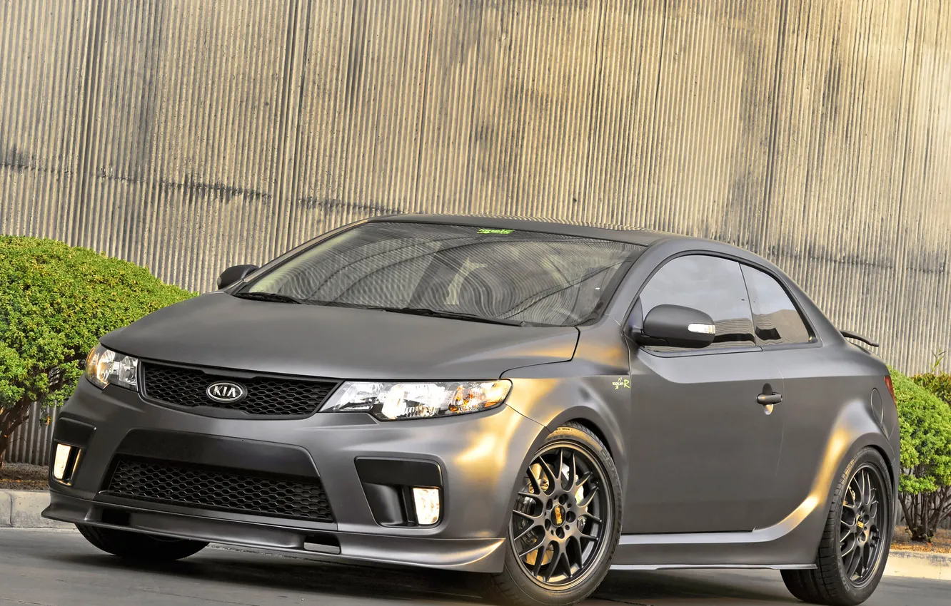 Photo wallpaper Concept, Matt, Kia, Kia, the front part, Forte, Koup, Type