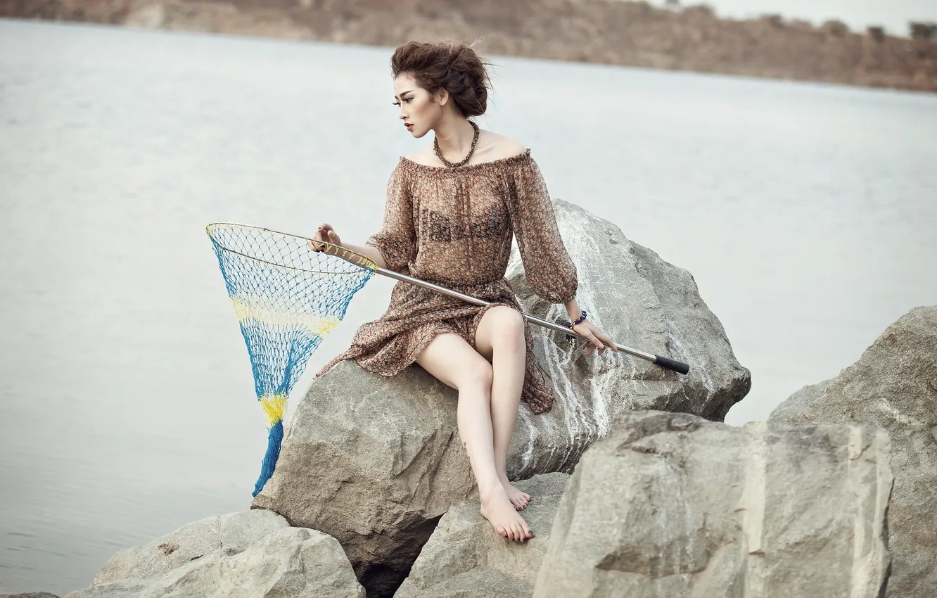 Photo wallpaper girl, model, As Noted