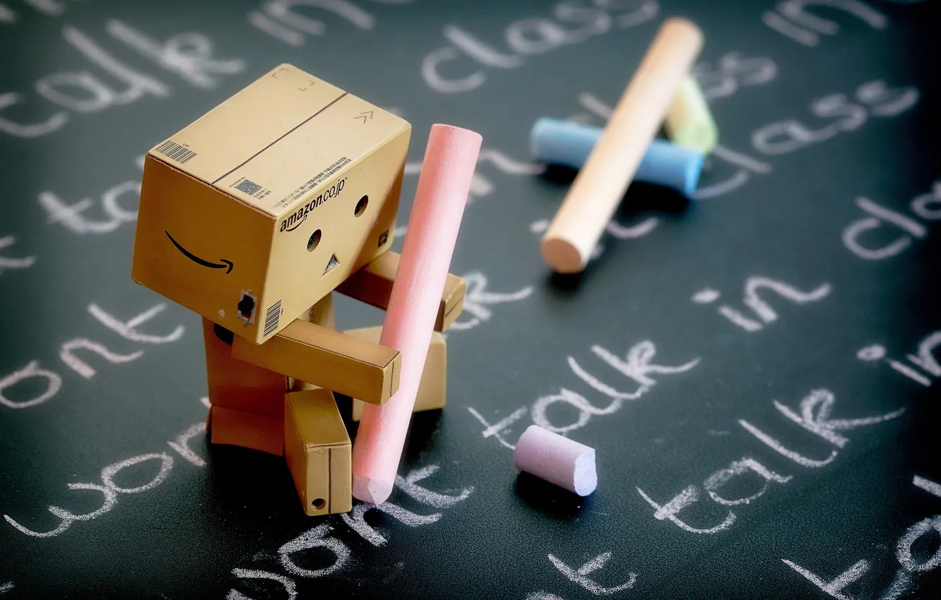 Photo wallpaper box, Mel, amazon, Writing lines