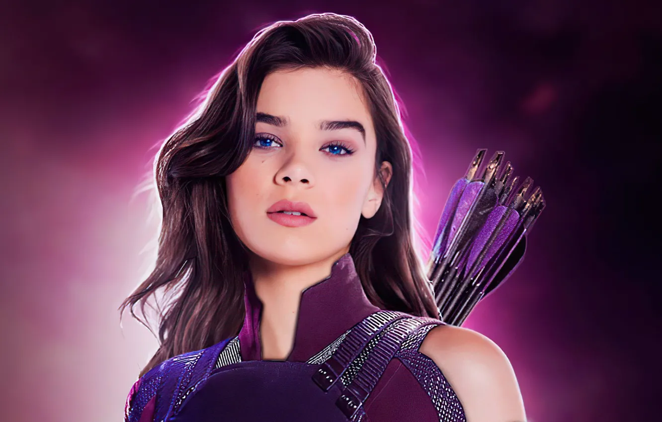 Photo wallpaper look, girl, the series, Marvel, Hawkeye, Hailee Steinfeld, Kate Bishop