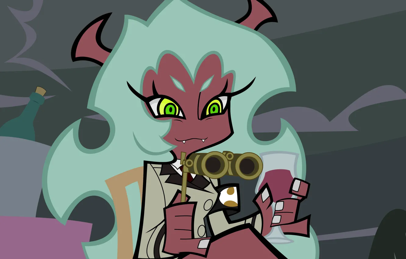 Photo wallpaper the demon, art, girl, Panty & Stocking with Garterbelt