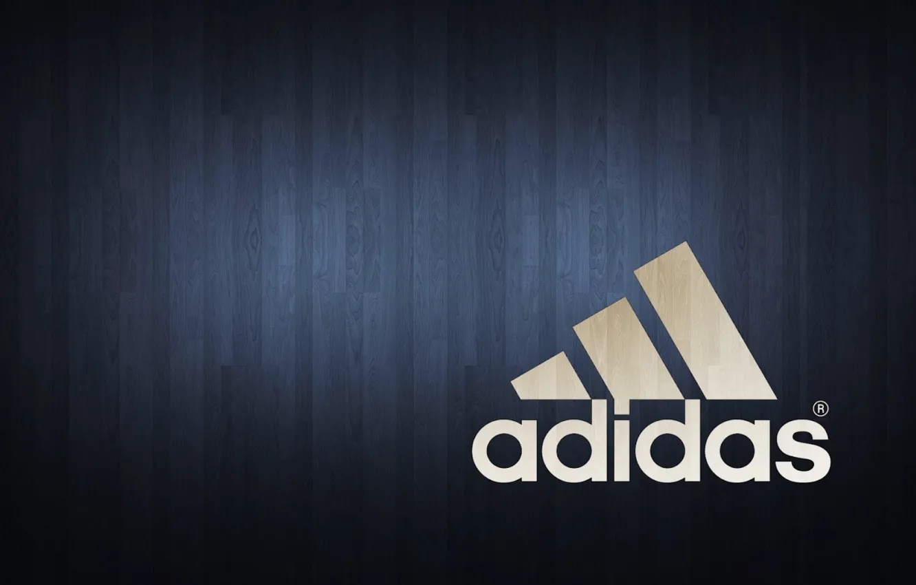 Photo wallpaper logo, Adidas, logo, Adidas, fon