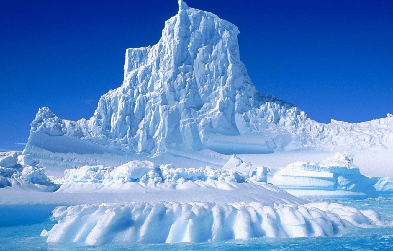 Photo wallpaper Snow, Ice, Antarctica
