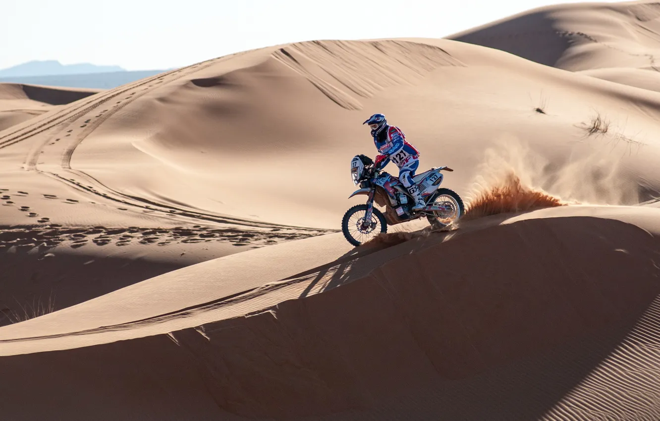 Photo wallpaper race, sport, motorcycle