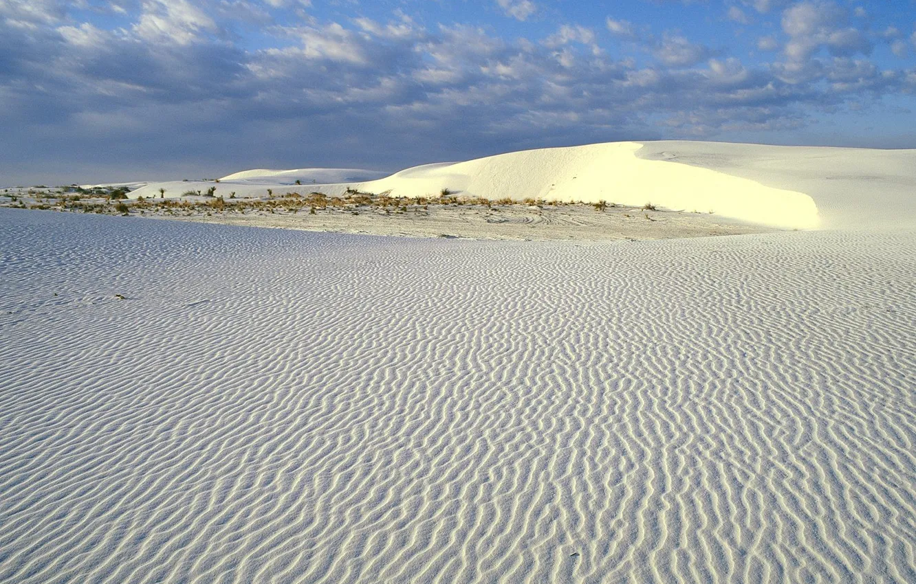 Photo wallpaper sand, the sky, Desert