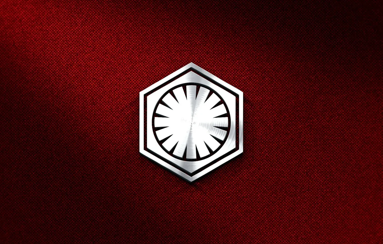 Photo wallpaper Star Wars, logo, symbol, Force awakens, First Order