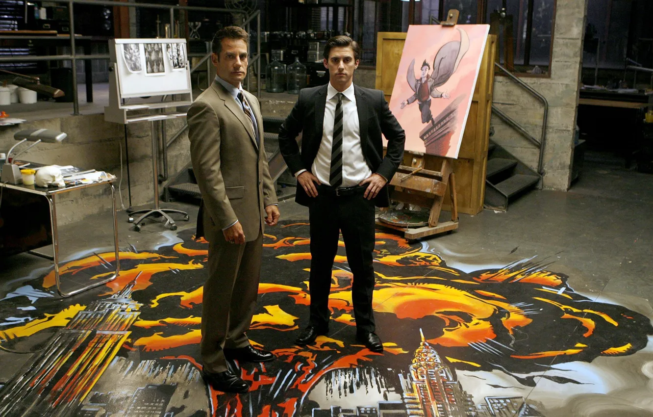 Photo wallpaper hero, the series, Heroes, workshop, Petrelli