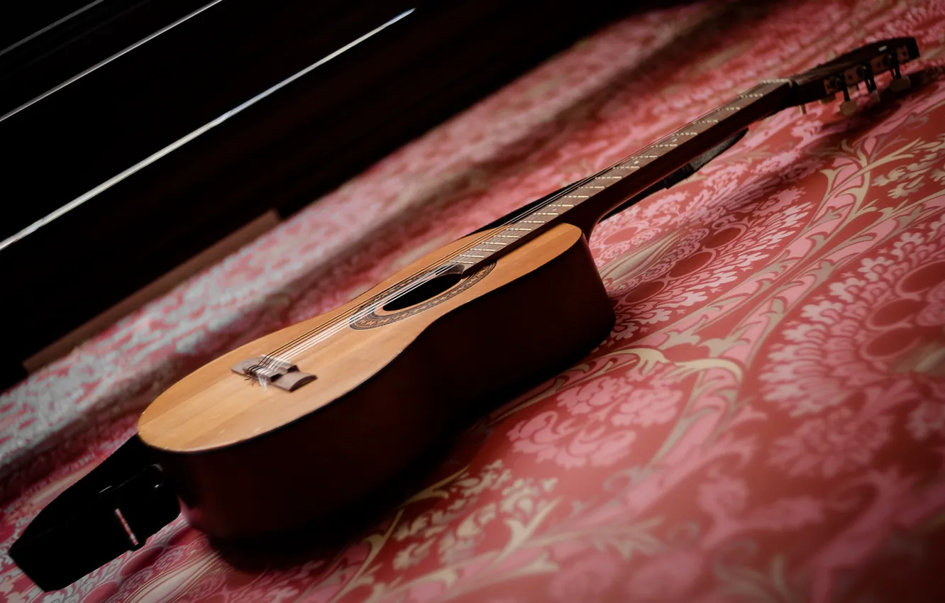 Photo wallpaper music, background, guitar