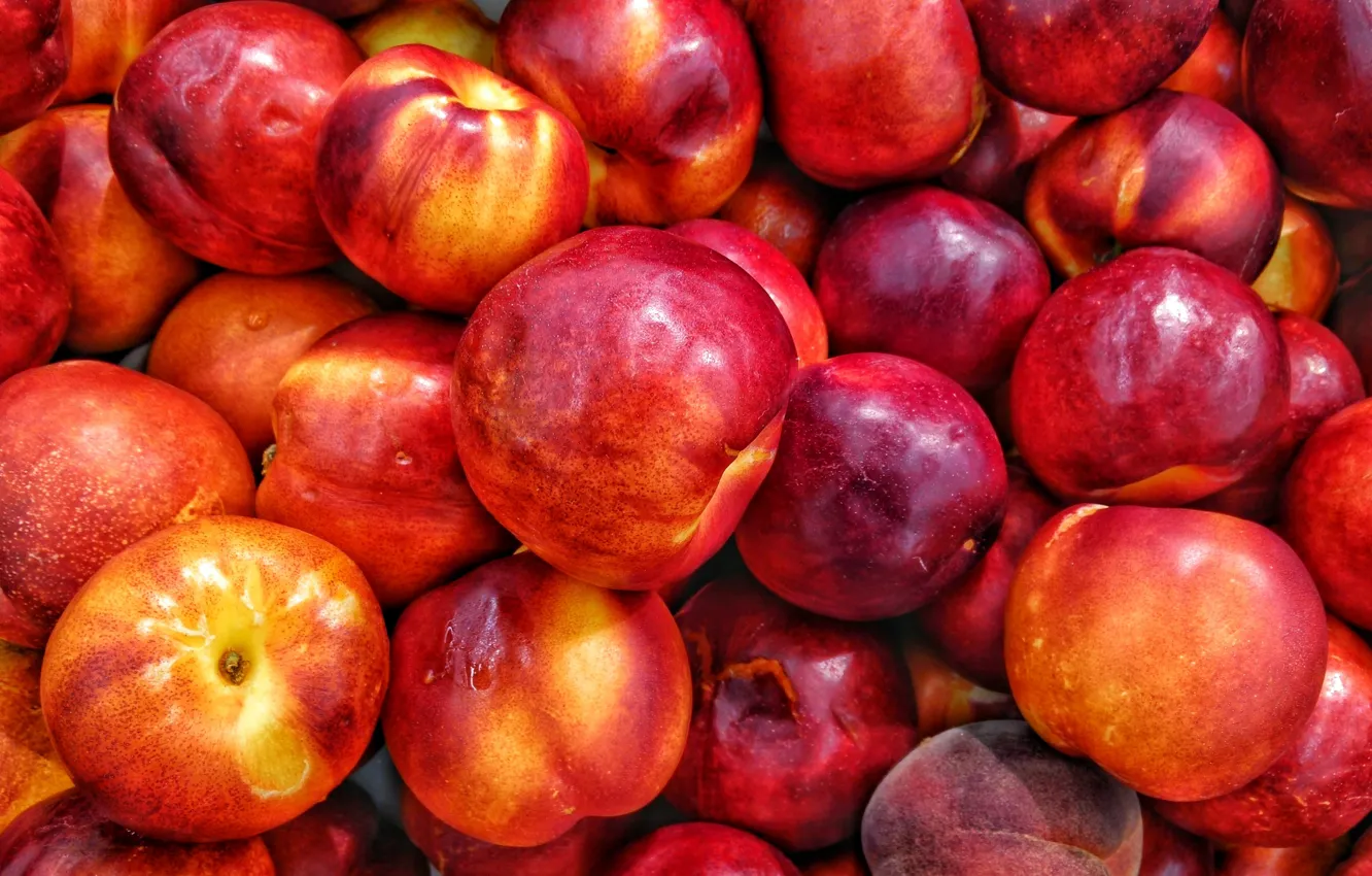 Photo wallpaper food, fruit, nectarine