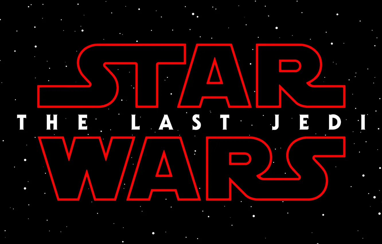 Photo wallpaper cinema, Star Wars, red, black, stars, movie, film, Star Wars: The Last Jedi