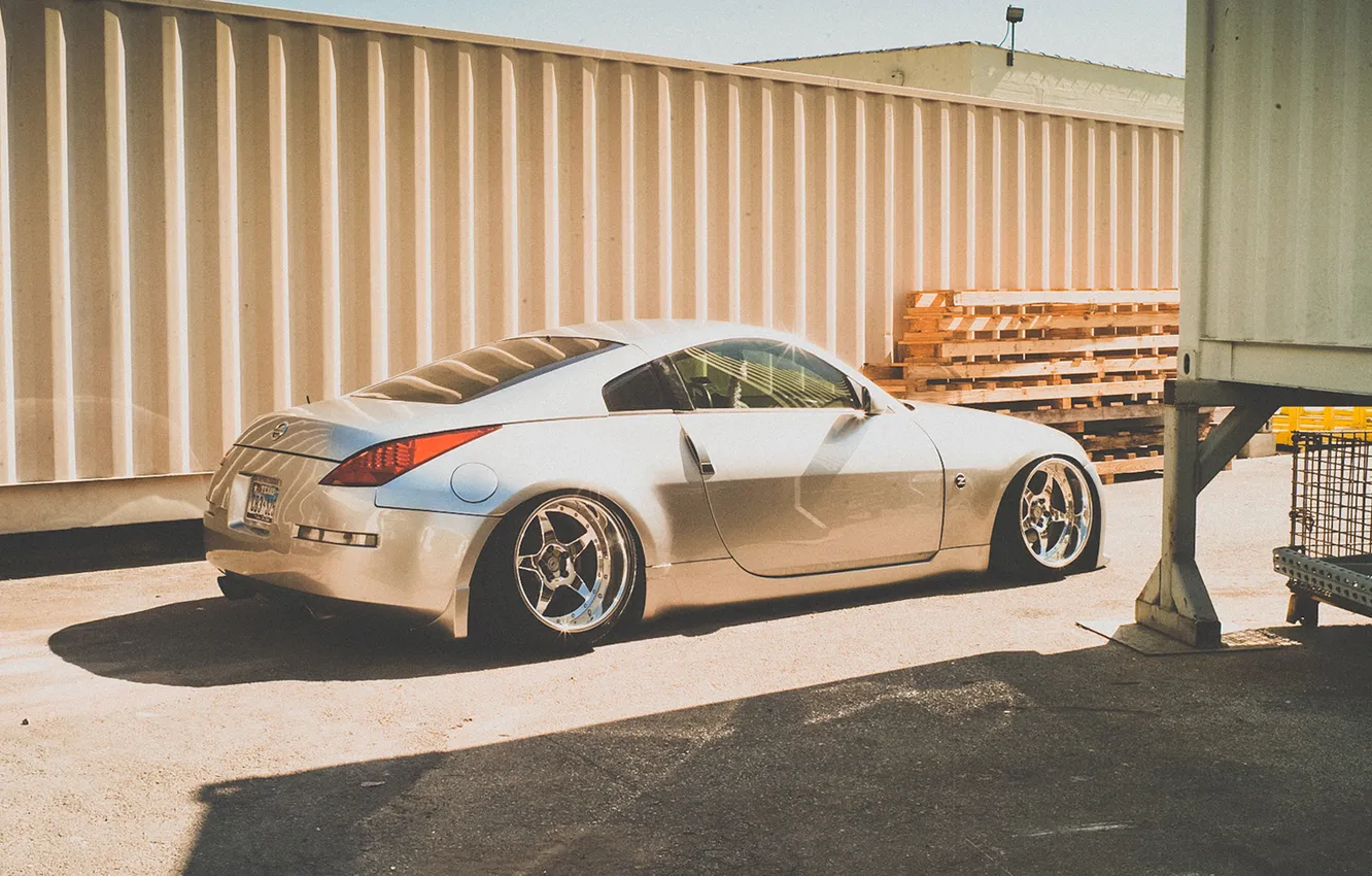 Photo wallpaper container, Nissan, 350z, Doc, Nissan