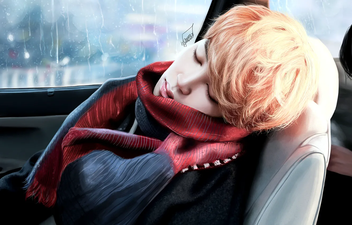Photo wallpaper auto, art, BTS, BangTan Boys, by xCollecx, Park Ji Min