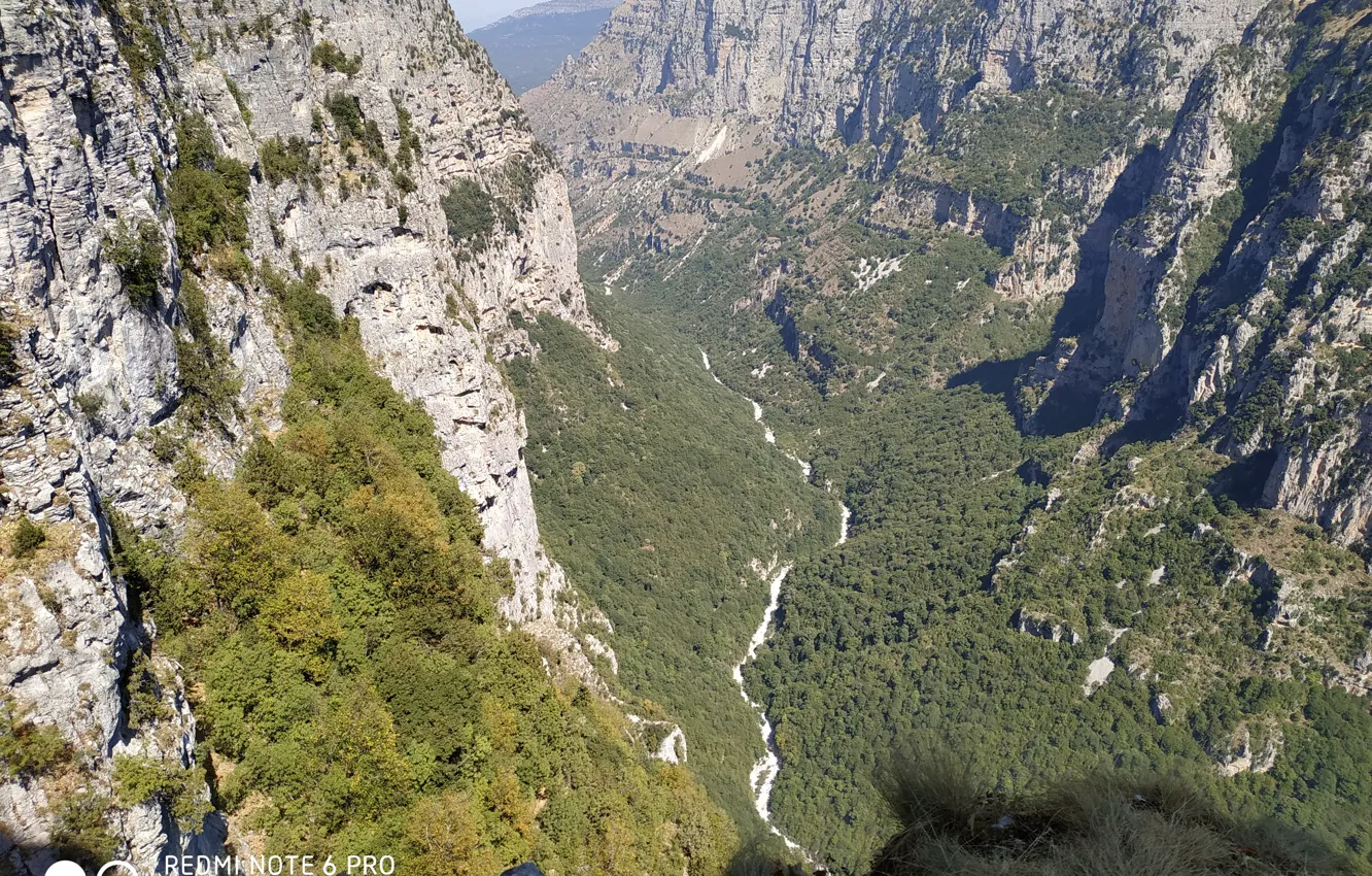 Photo wallpaper nature, canyon, mount