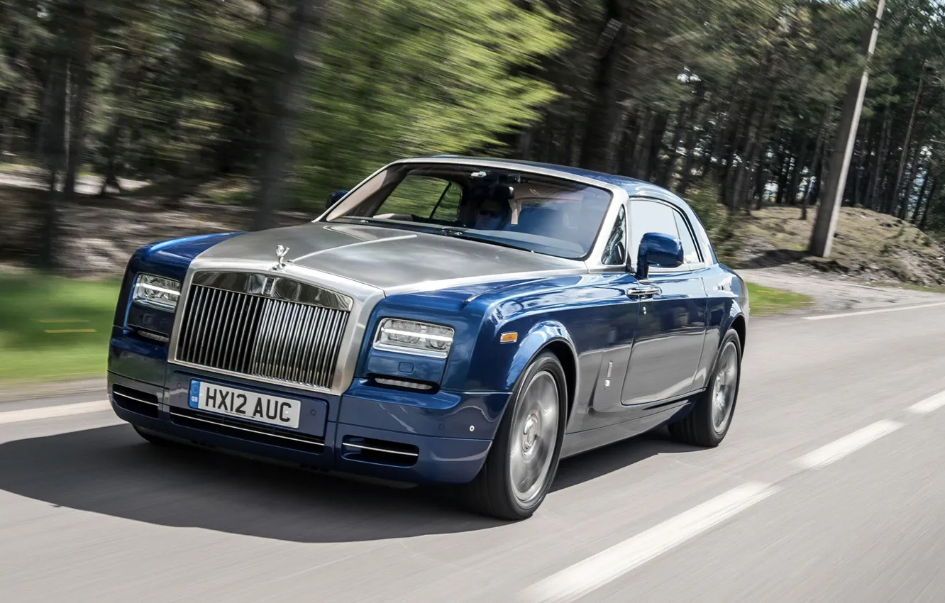 Photo wallpaper Phantom, Rolls Royce, Coupe