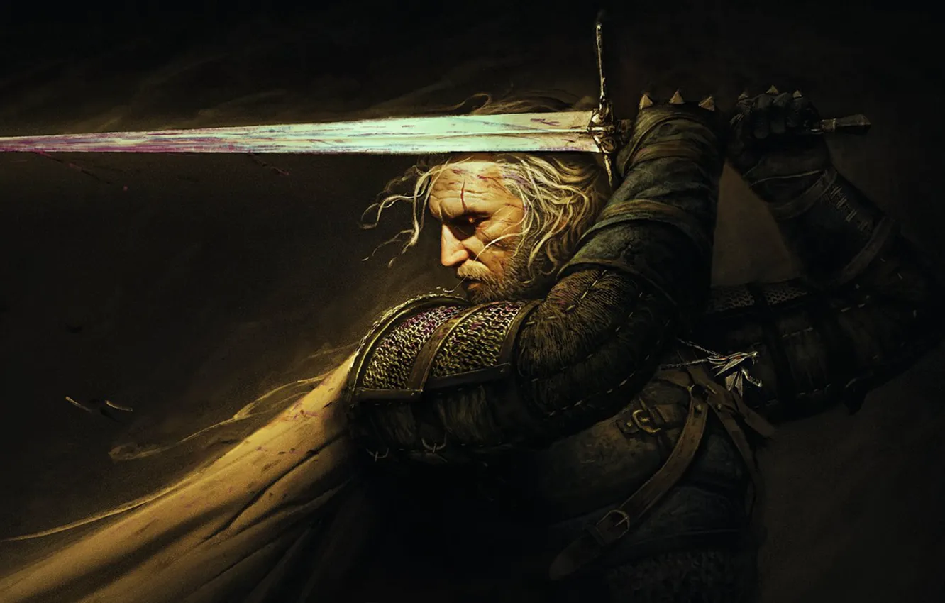 Photo wallpaper Geralt, The Witcher 3: Wild Hunt, The Witcher 3, The Witcher 3: Wild Hunt - …