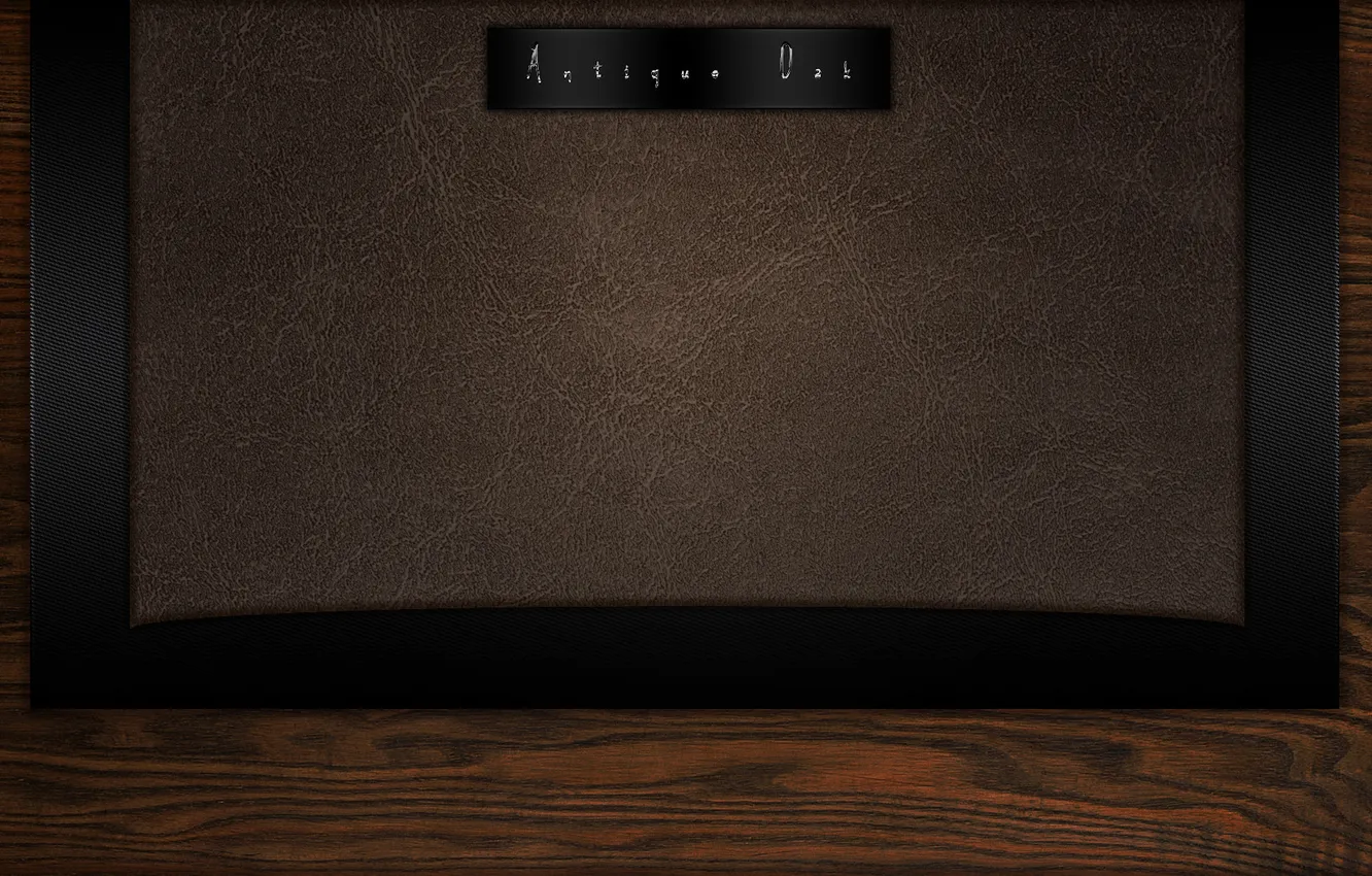 Photo wallpaper trees, style, panel, leather