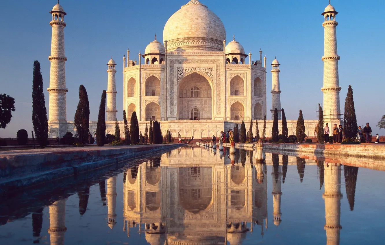 Photo wallpaper India, Taj Mahal, the mausoleum