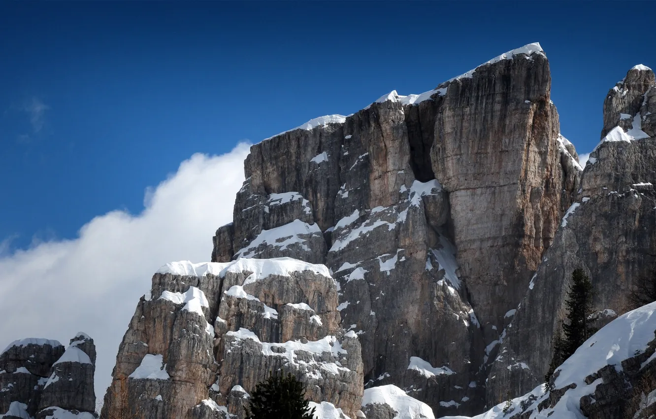 Photo wallpaper Italy, Italy, The Dolomites, Veneto, Veneto, Dolomites, Cortina dAmpezzo, Cortina dAmpezzo