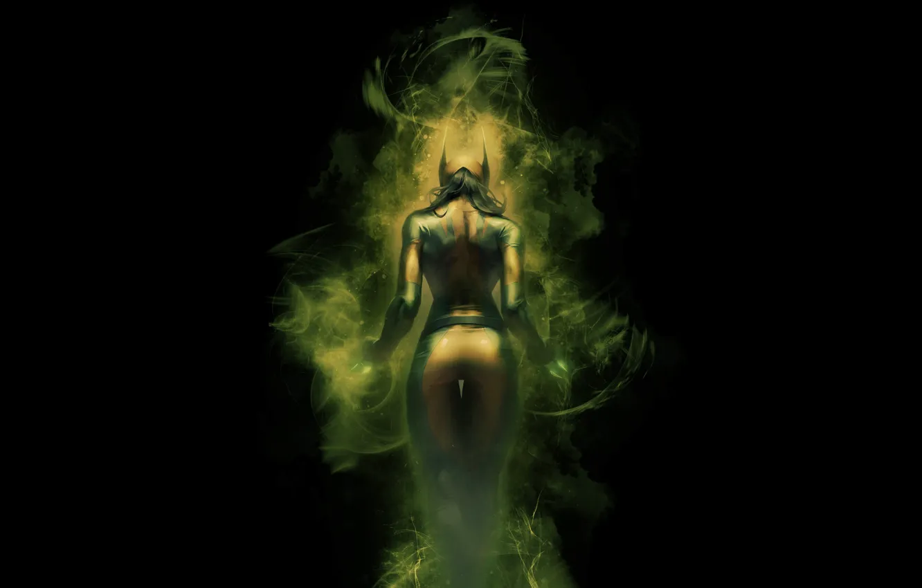 Photo wallpaper girl, X-Men, anime, Marvel, movie, brunette, Mutants, latex suit