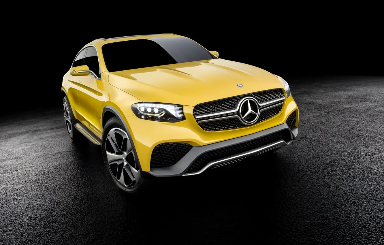 Photo wallpaper Concept, Mercedes-Benz, the concept, Mercedes, Coupe, 2015, GLC
