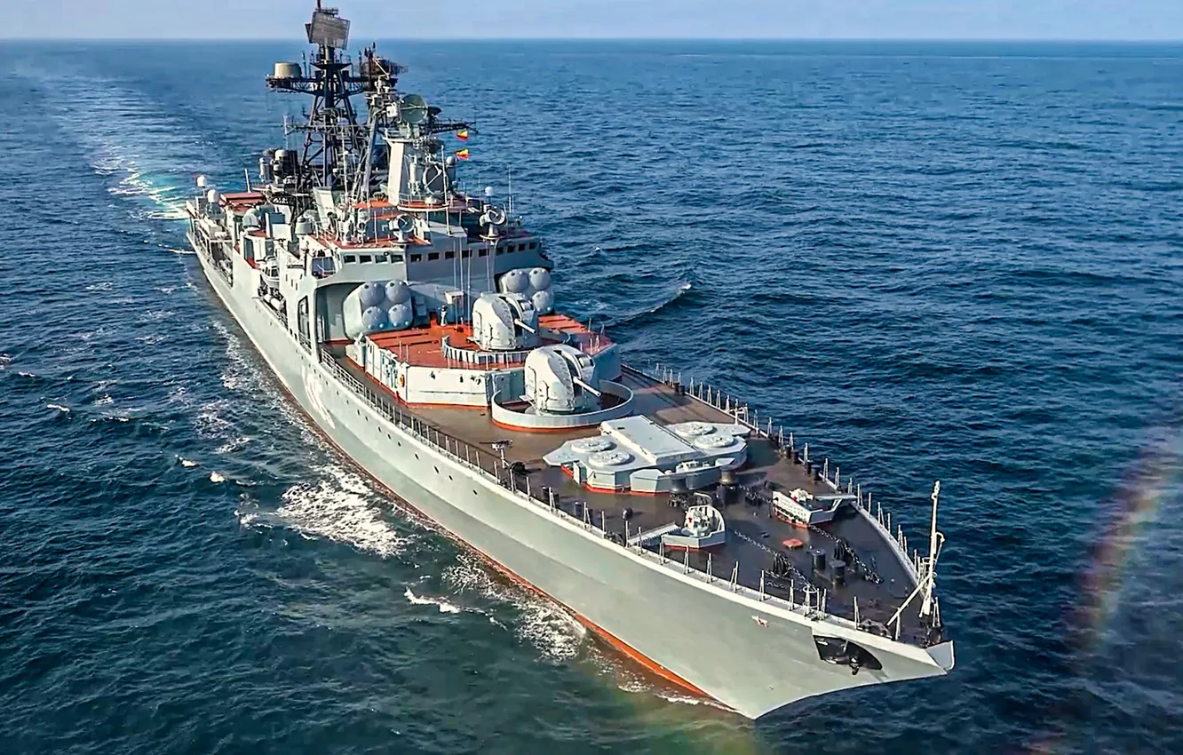 Photo wallpaper BOD, project 1155, Admiral Levchenko